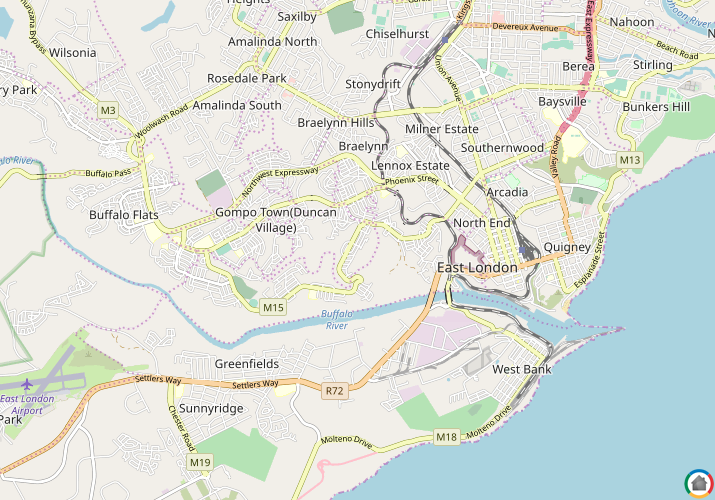 Map location of Parkridge